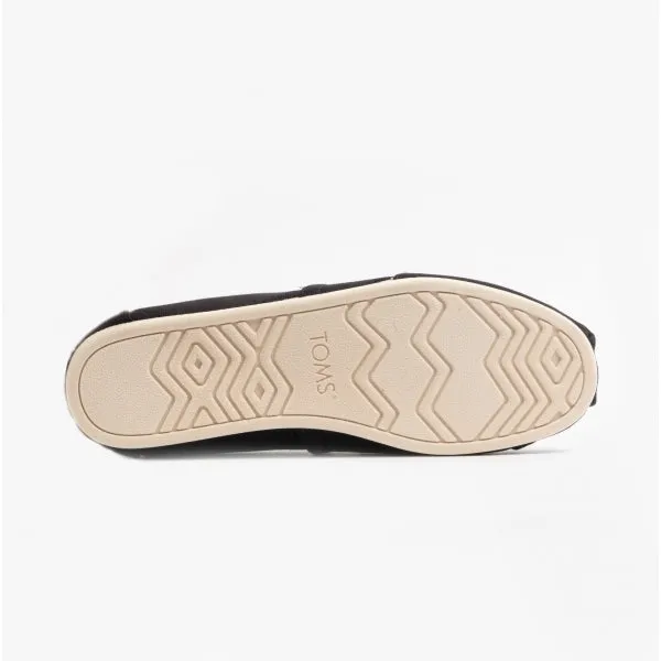 ALPARGATA Mens Canvas Espadrilles Black/Chevron