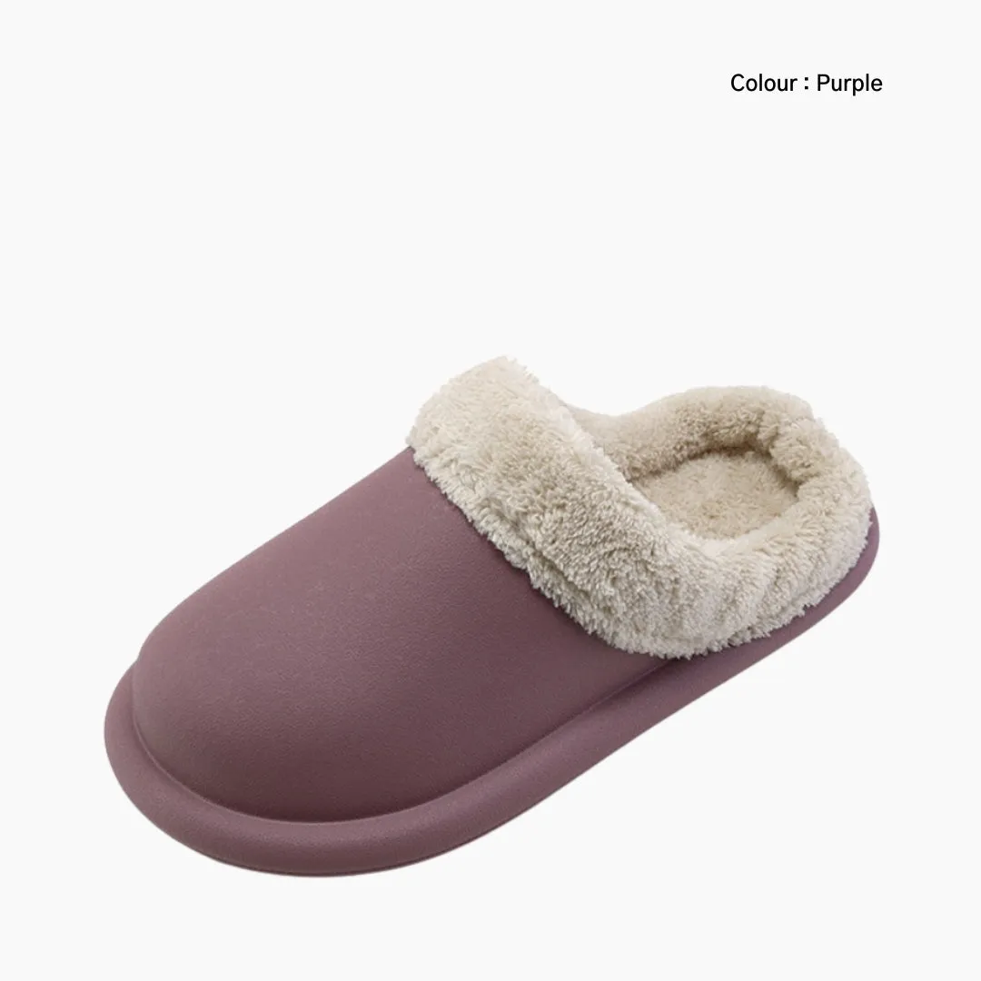 Anti-Slip Sole, Waterproof : Indoor Slippers for Women