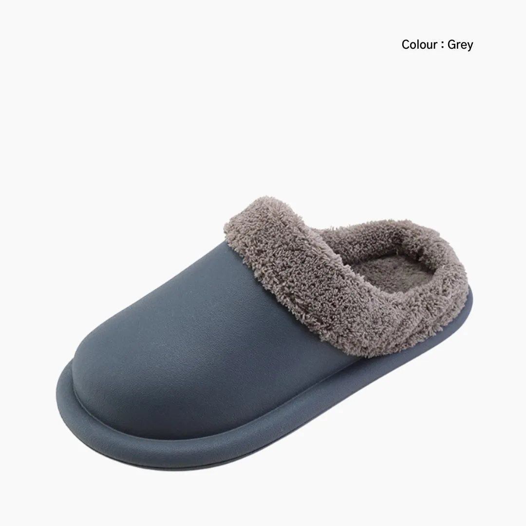 Anti-Slip Sole, Waterproof : Indoor Slippers for Women