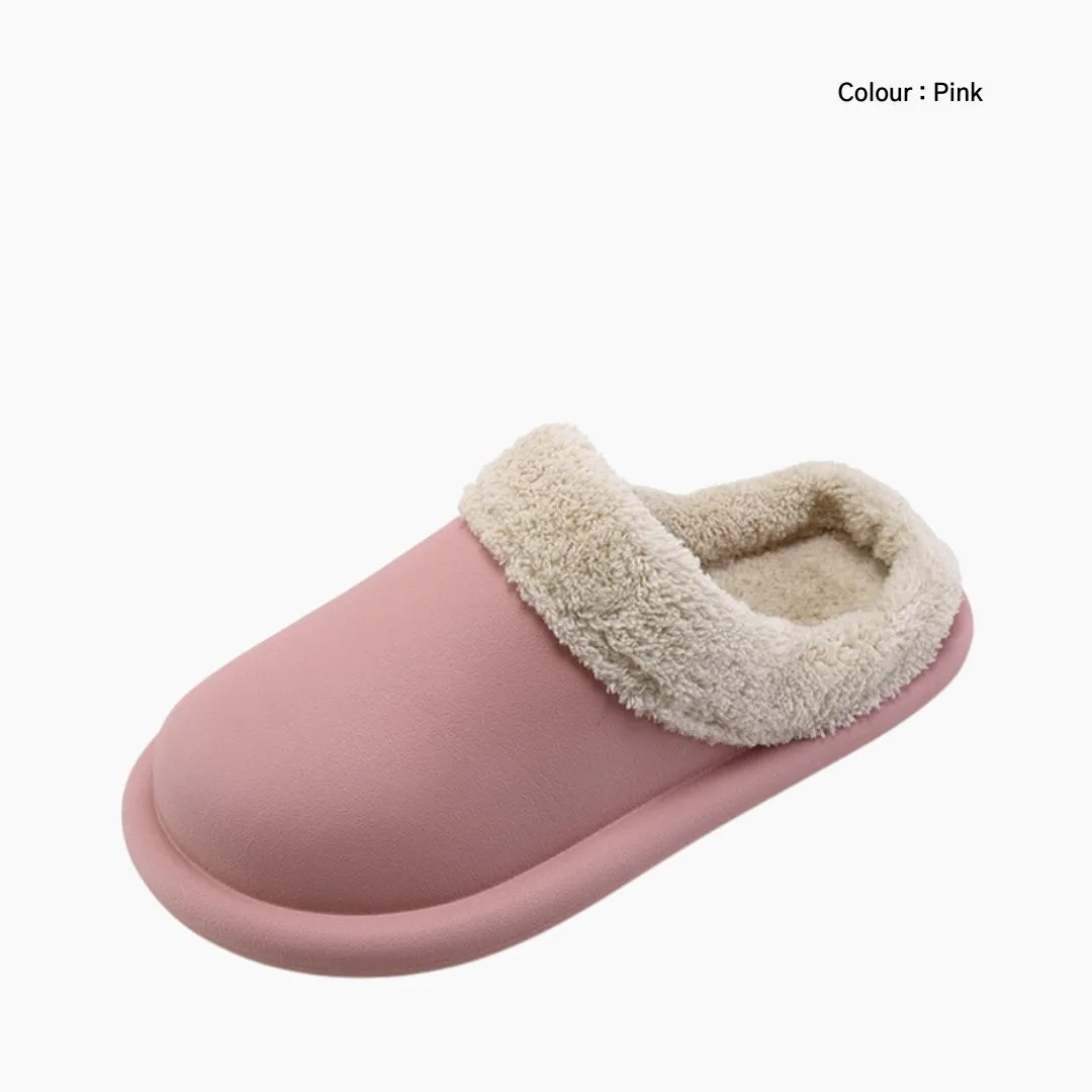 Anti-Slip Sole, Waterproof : Indoor Slippers for Women