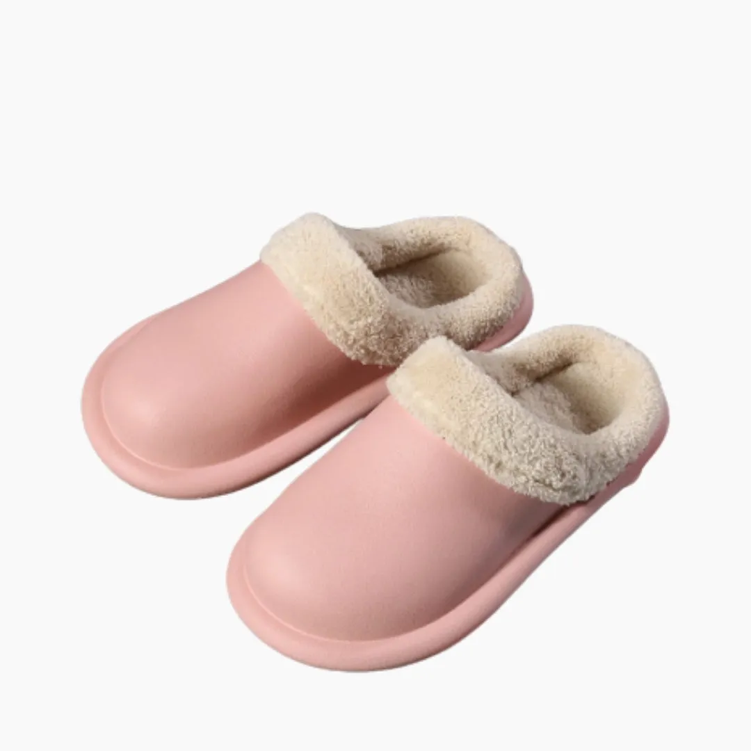 Anti-Slip Sole, Waterproof : Indoor Slippers for Women