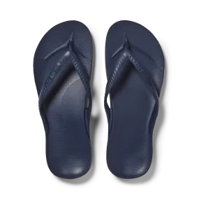 Arch Support Flip Flops - Classic - Navy