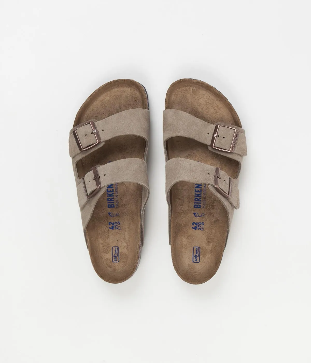 Birkenstock Arizona BS Sandals - Taupe / Taupe