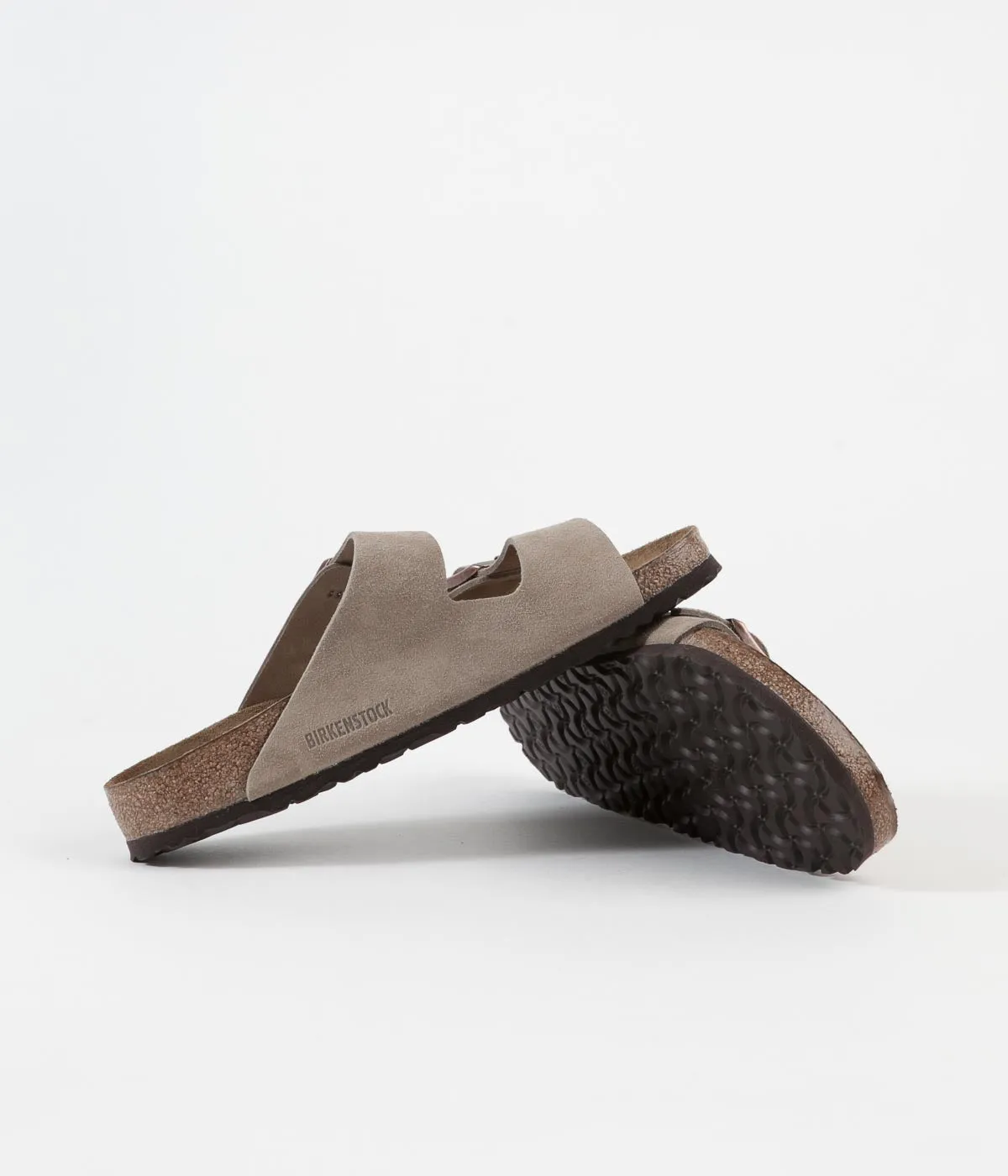 Birkenstock Arizona BS Sandals - Taupe / Taupe