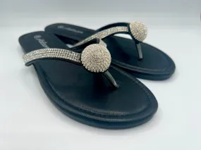 Caprice sandals - black. 3s & 4s ONLY