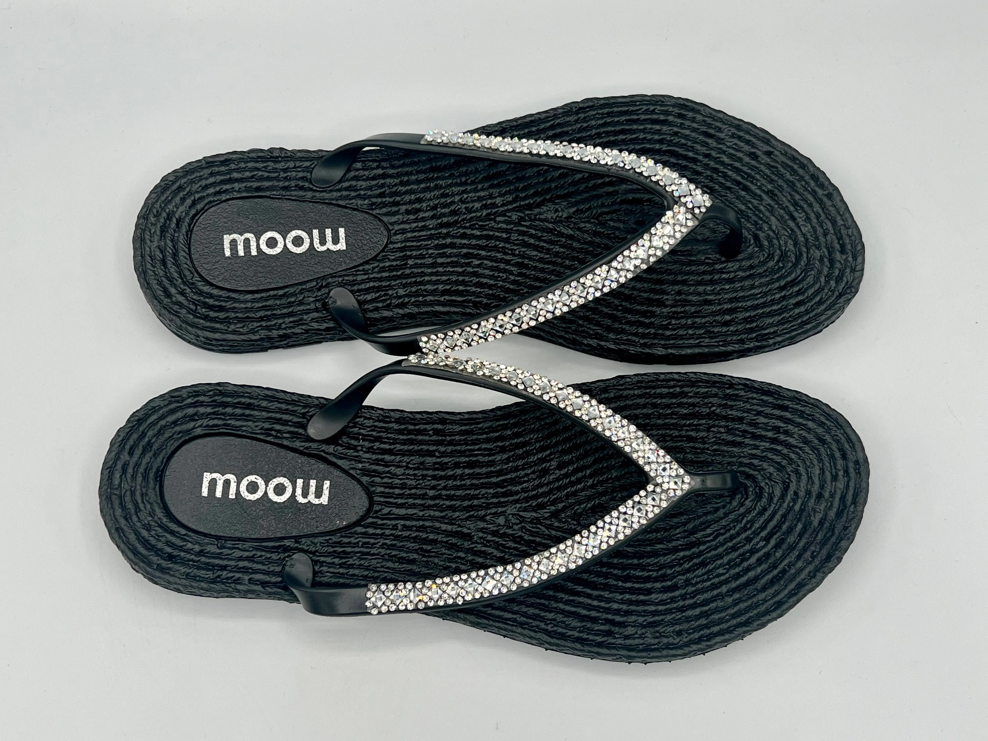 Cherie flip flops - black