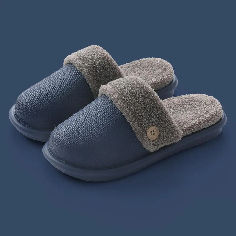 Comfortable Warm Waterproof Cotton Slippers