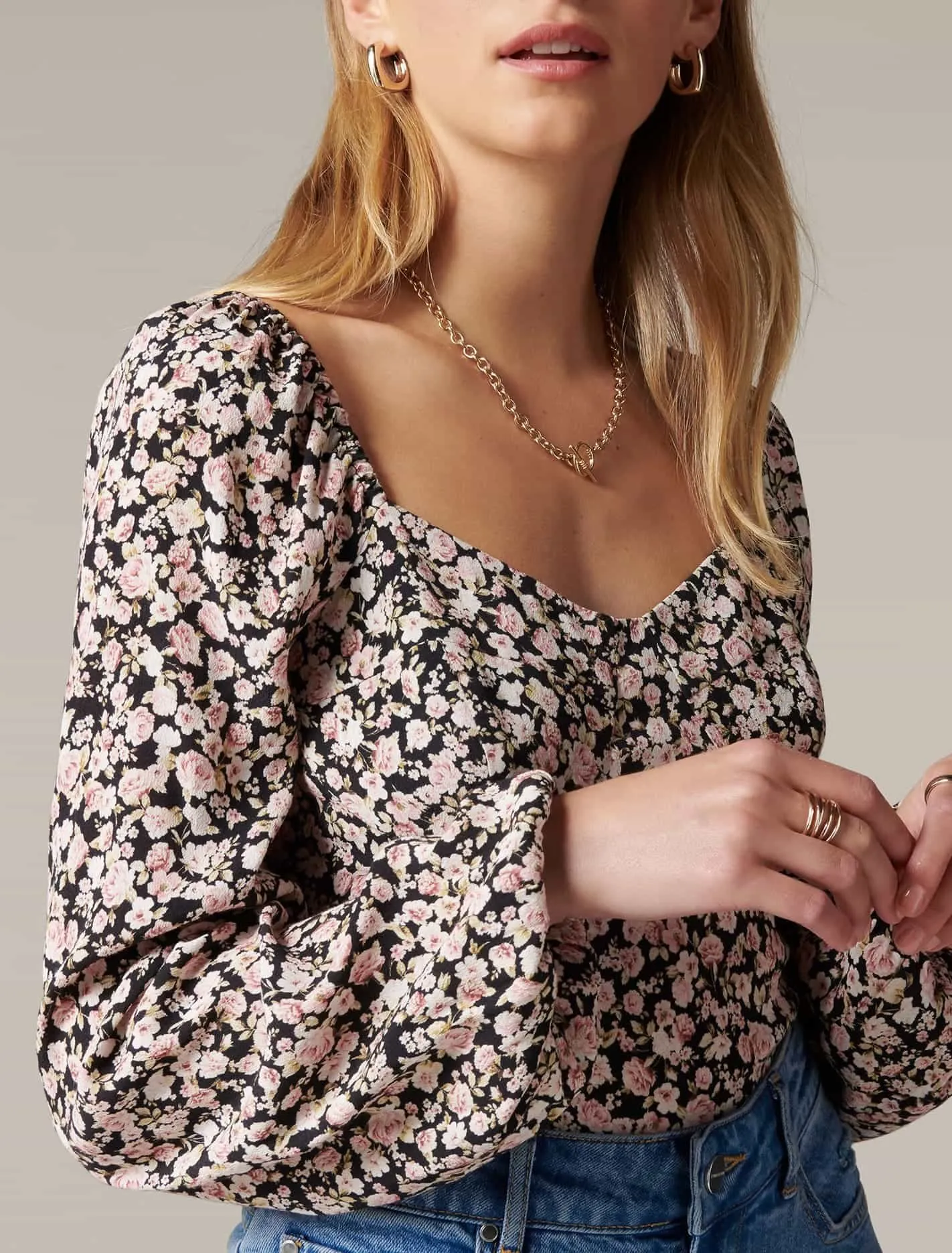 Corinne Bust Detail Blouse