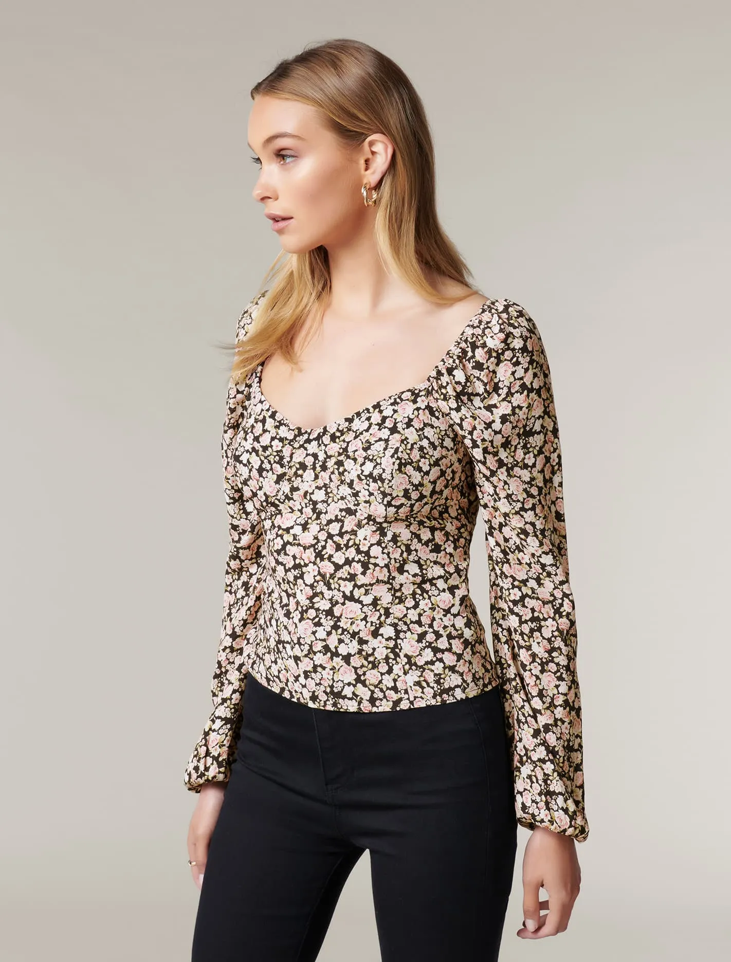 Corinne Bust Detail Blouse
