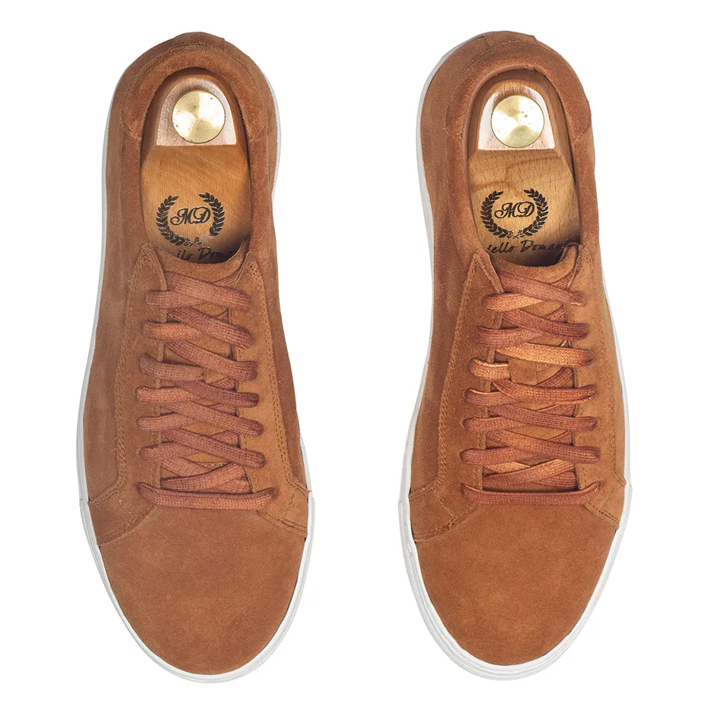 Domani Comfort Suede Sneakers (Tan)