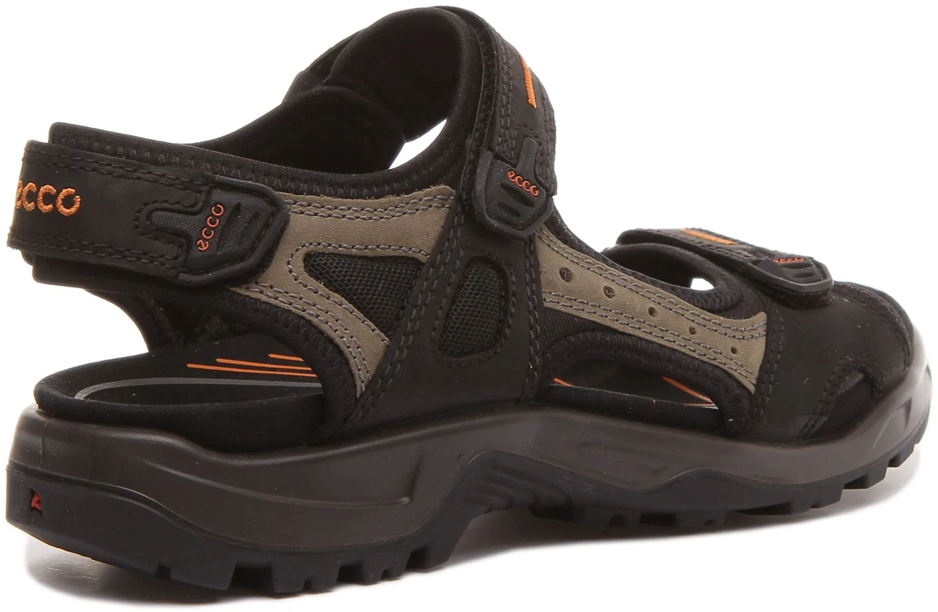 Ecco Offroad In Black Orange For Men