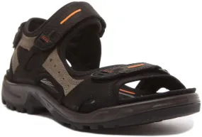 Ecco Offroad In Black Orange For Men