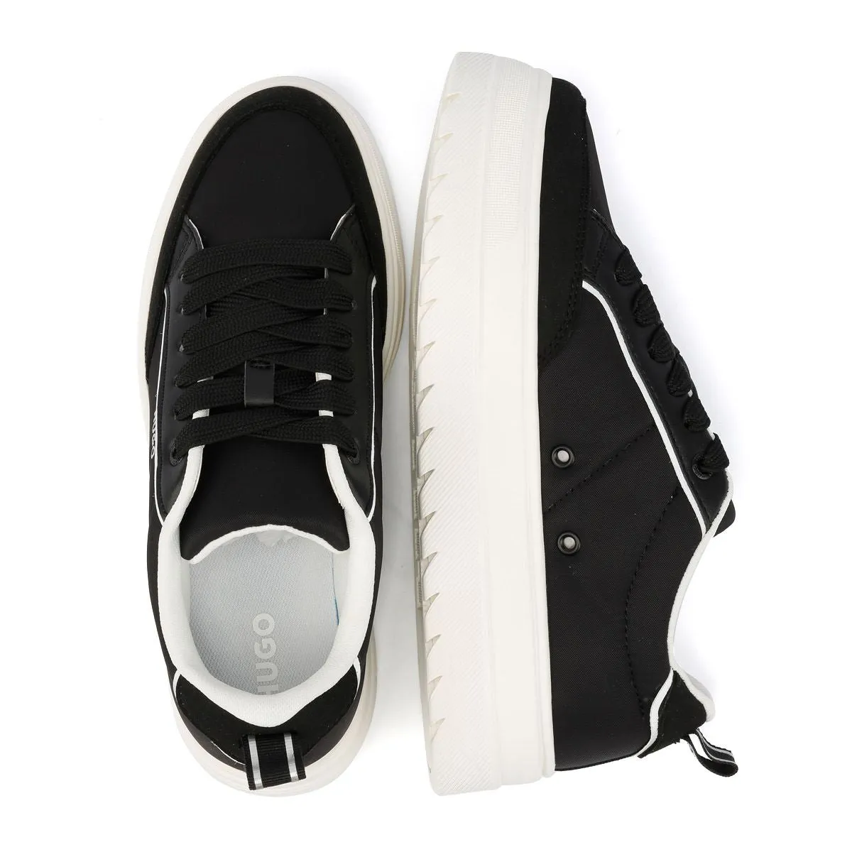 Hugo Lyssa Tennis Women's Black/White Trainers