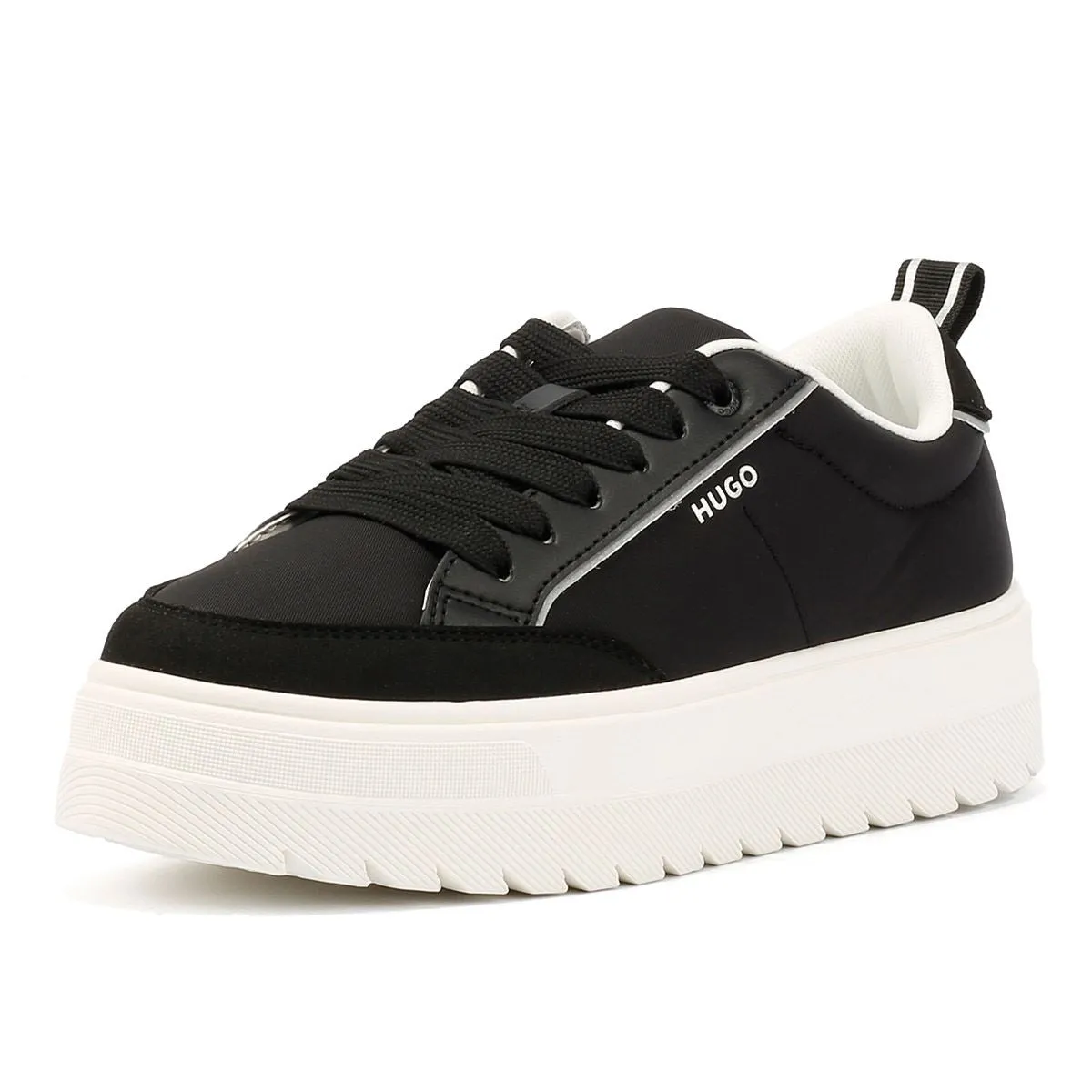 Hugo Lyssa Tennis Women's Black/White Trainers