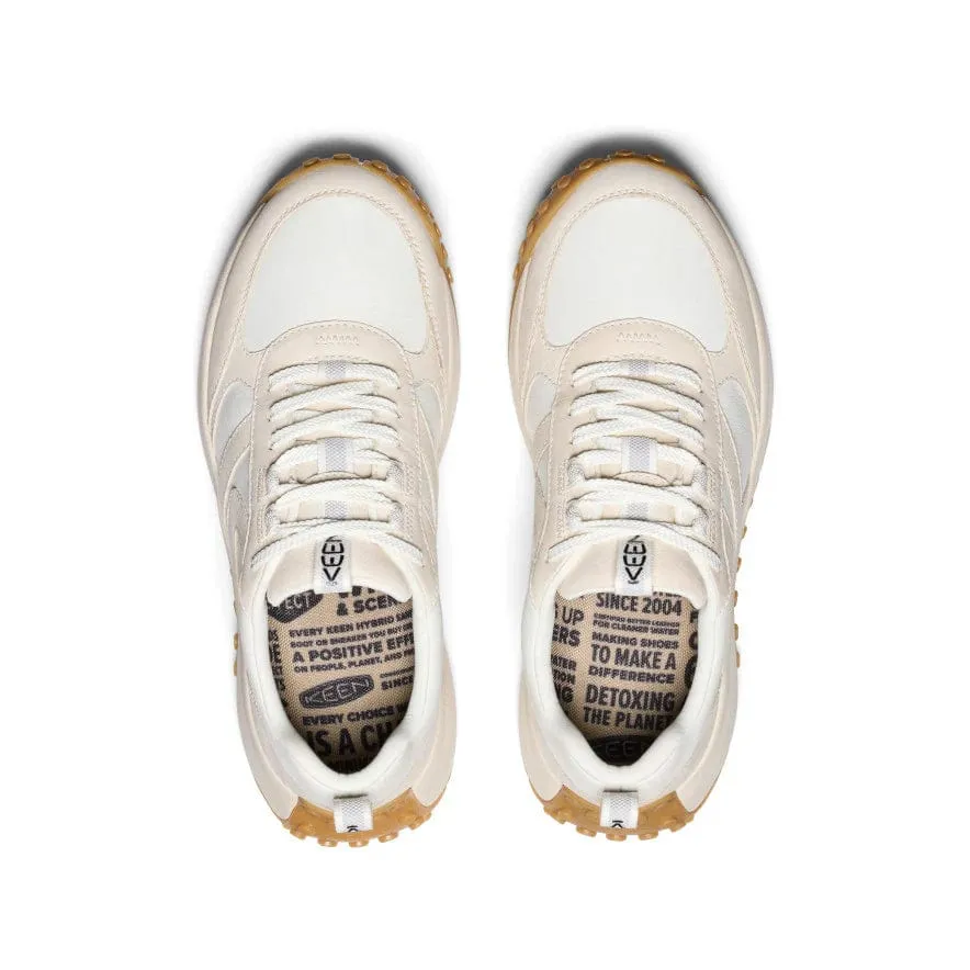 Keen Women's KS86 Leather Shoes- Birch Star White