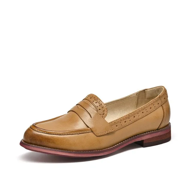 Leather Loafers