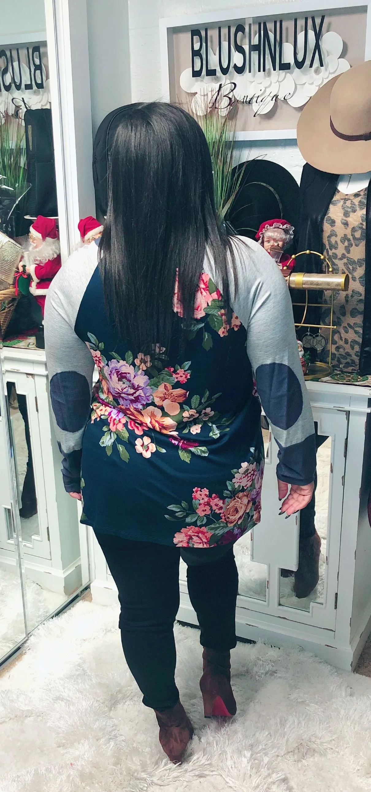 Let’s Play Ball Floral Top