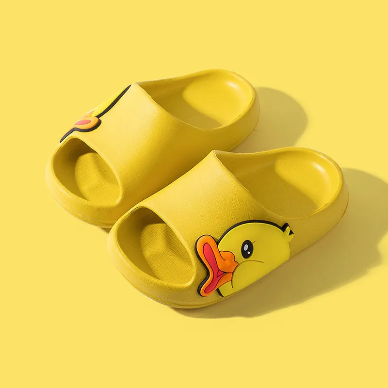 Little Yellow Duck Slipper Slides for Girls