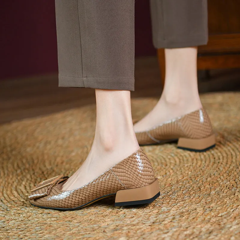 Luxalon Croctex Slip-Ons