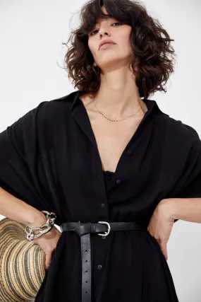 MARRAKECH CAFTAN MAXI BLACK