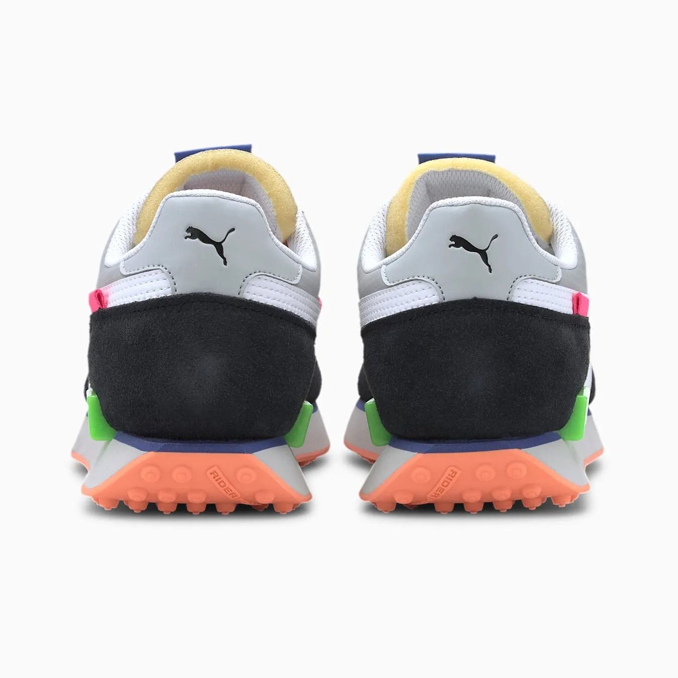 Mens Puma Future Rider Play On Sneaker In Multicolor