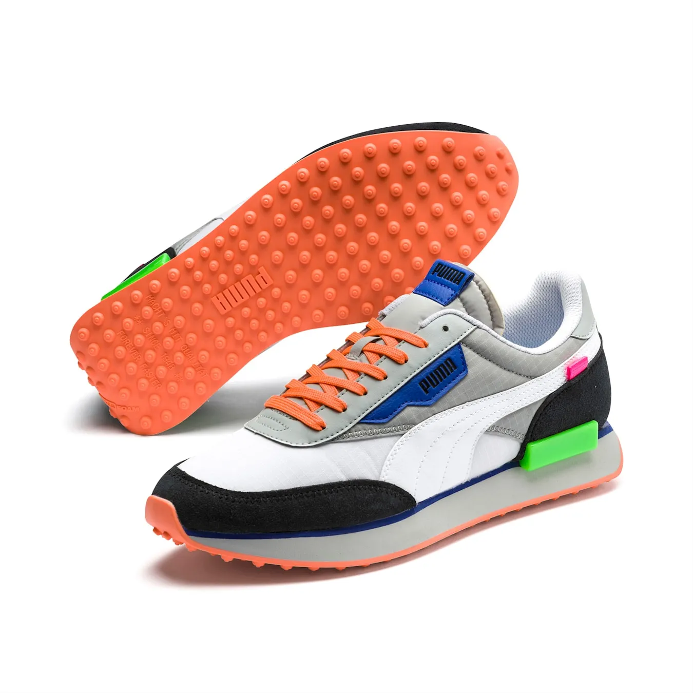 Mens Puma Future Rider Play On Sneaker In Multicolor