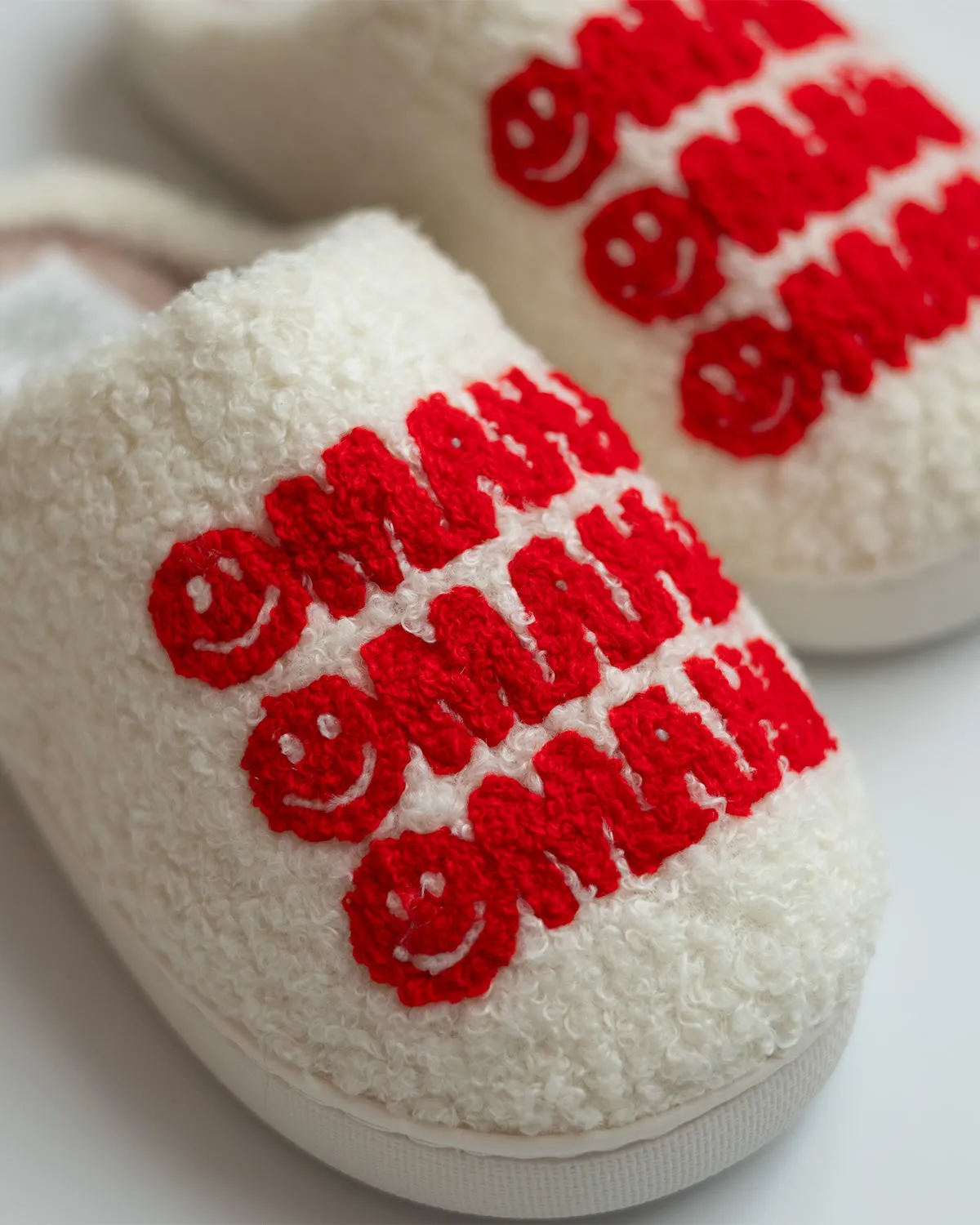 Omaha Smiley Slippers