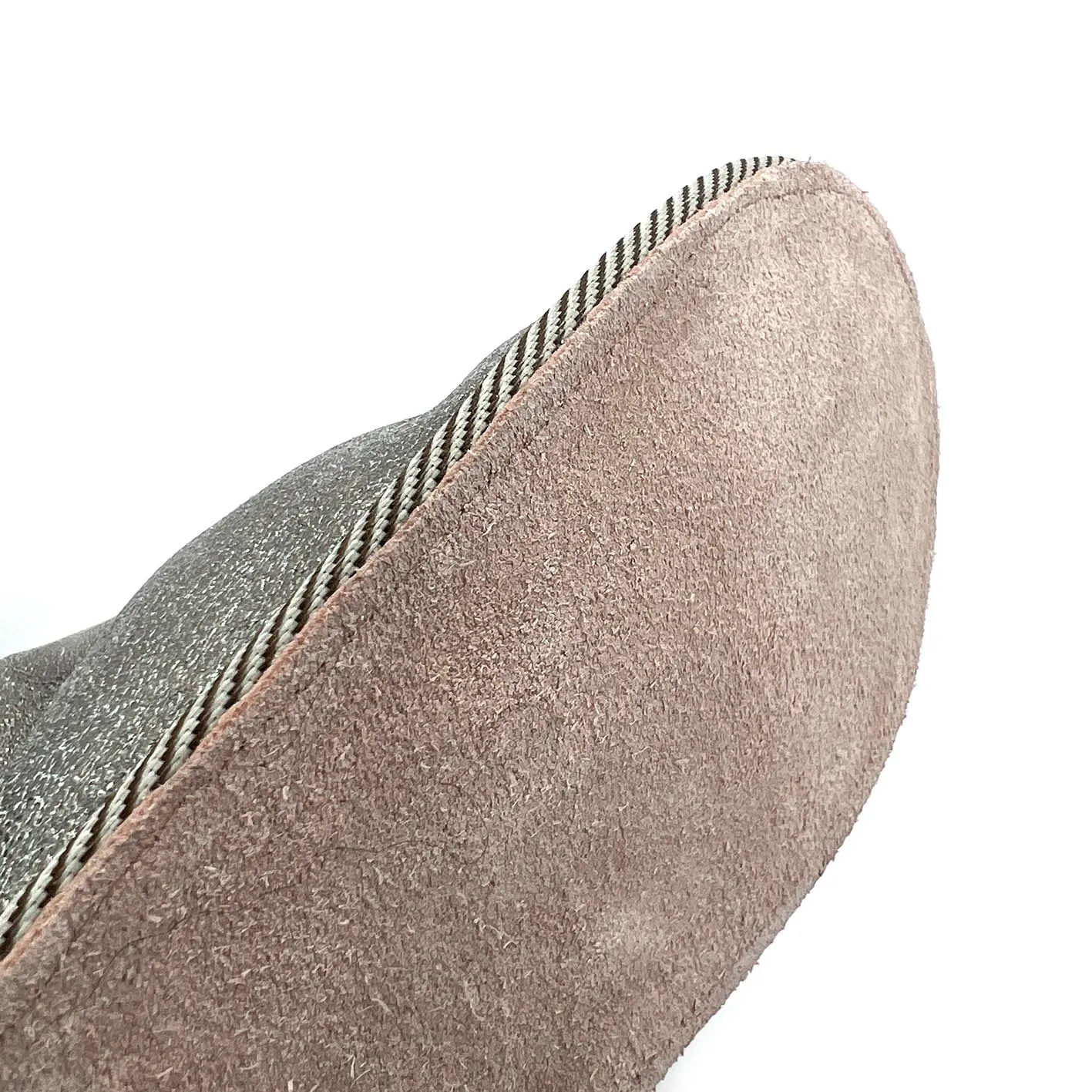 PATIQ DARK SILVER GRAIN / Limited edition slippers