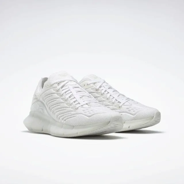 Reebok Zig Kinetica Women Running Shoes White And Grey
