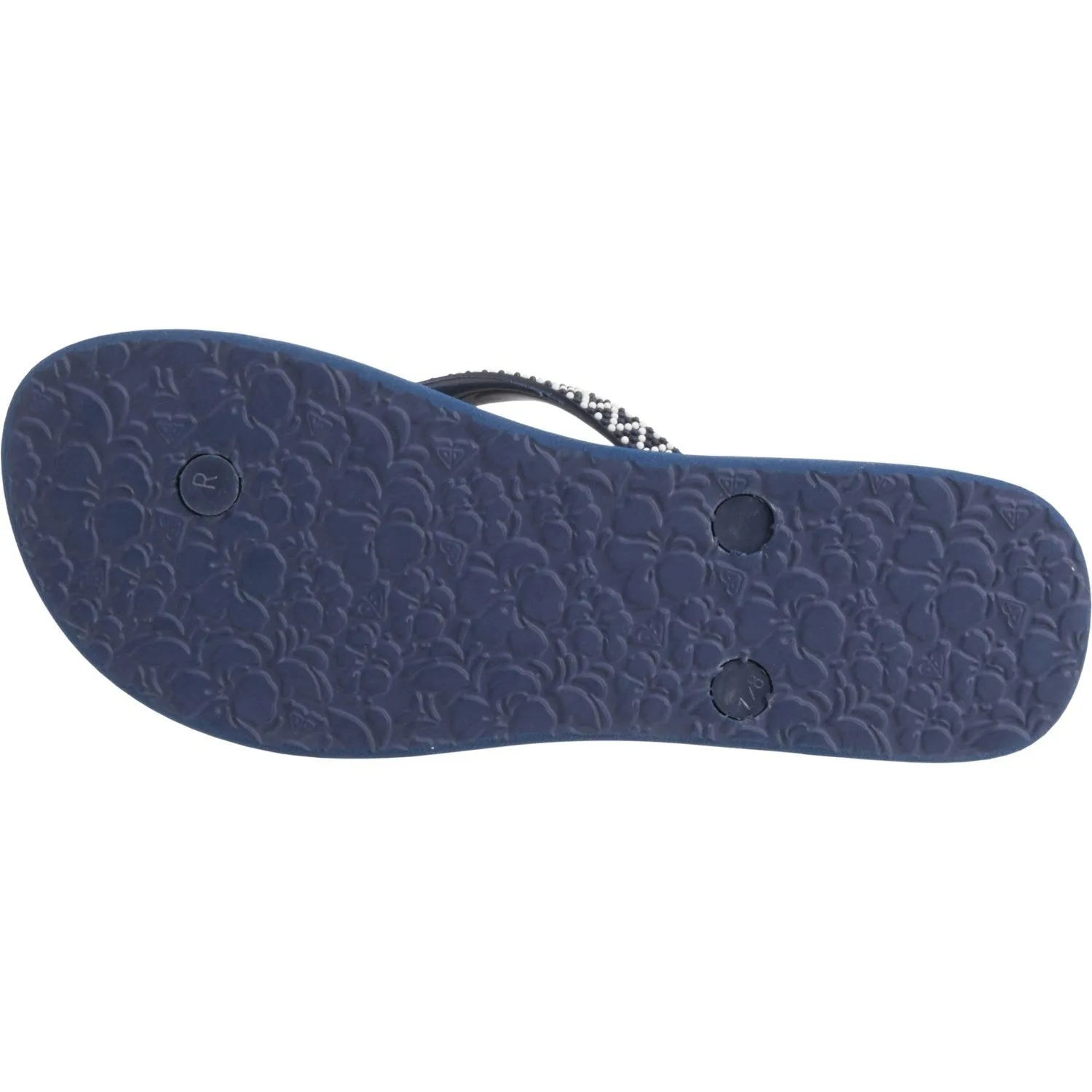 Roxy Women's Lei Bead Embroidered Slip-on Sandals Flip-Flops