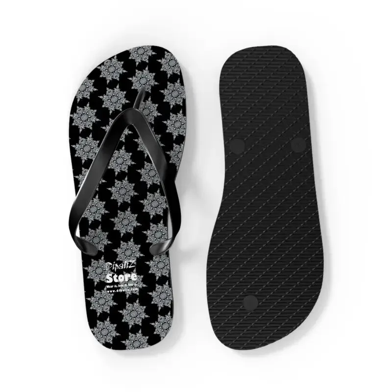 Snowflakes Flip Flops for a Sun Drenched Summer