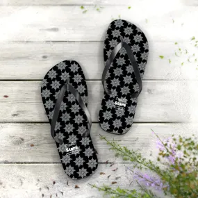 Snowflakes Flip Flops for a Sun Drenched Summer