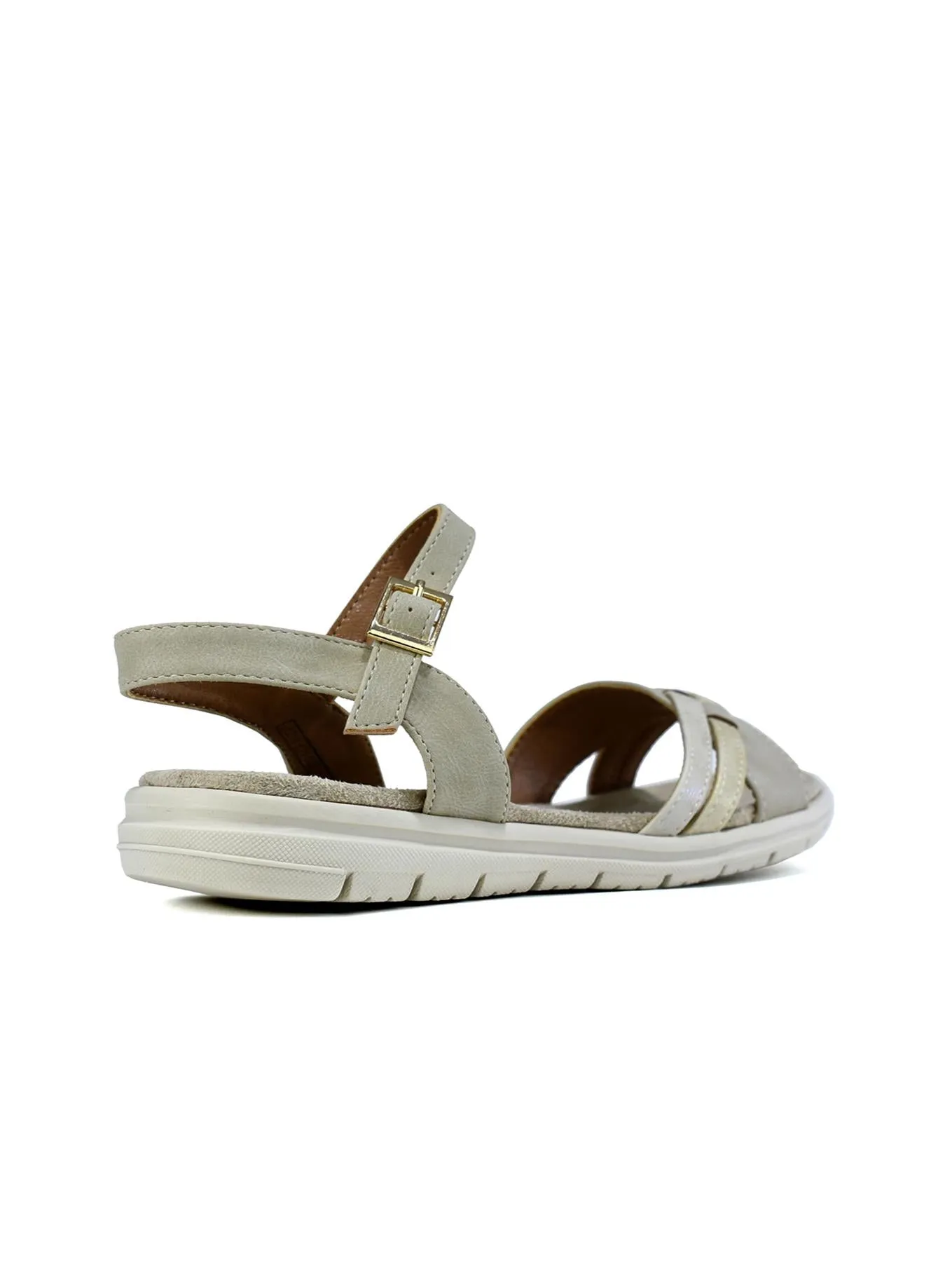 Super Lightweight Leather Sandals Black