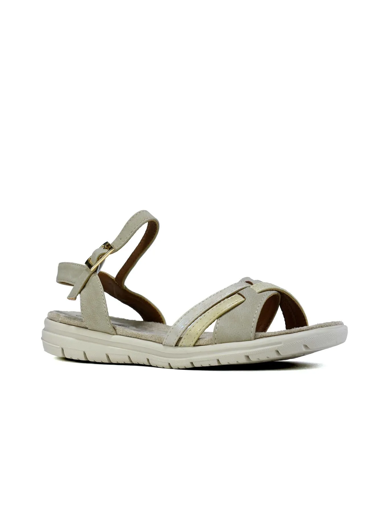 Super Lightweight Leather Sandals Black