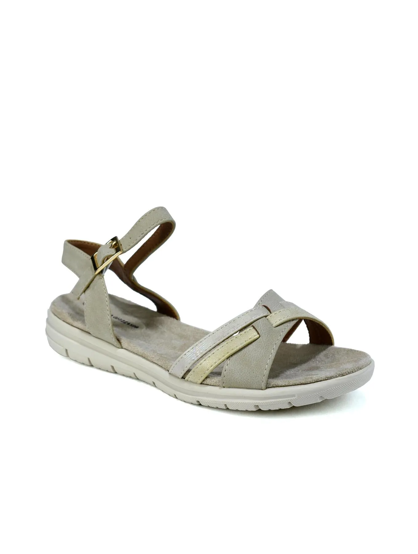 Super Lightweight Leather Sandals Black