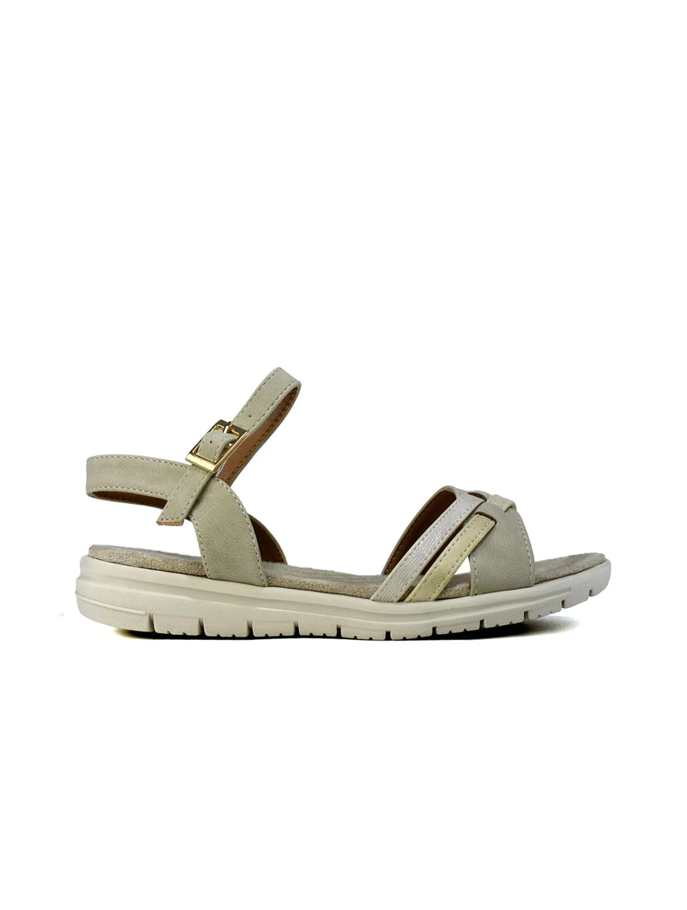 Super Lightweight Leather Sandals Black