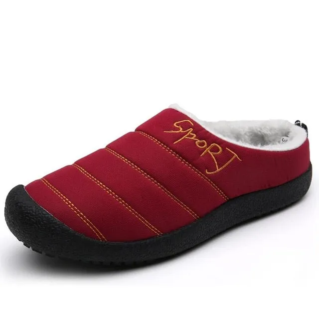 Unisex Winter Waterproof Slippers Clearance