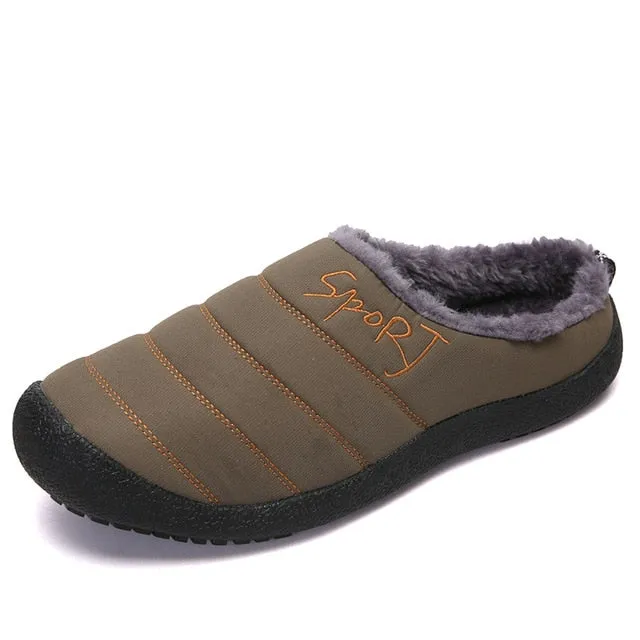 Unisex Winter Waterproof Slippers Clearance